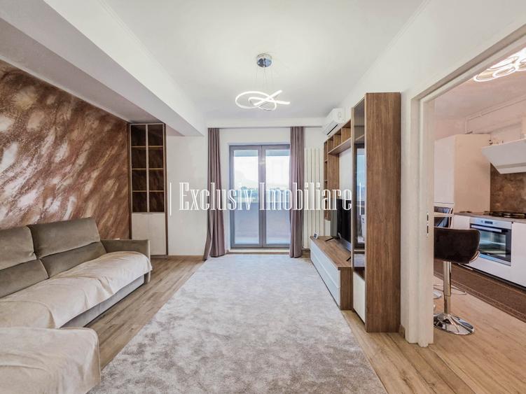 Vedere Frontala la Parc si Lac Tabacarie -- Apart. Premium cu Parcare Subterana - 1