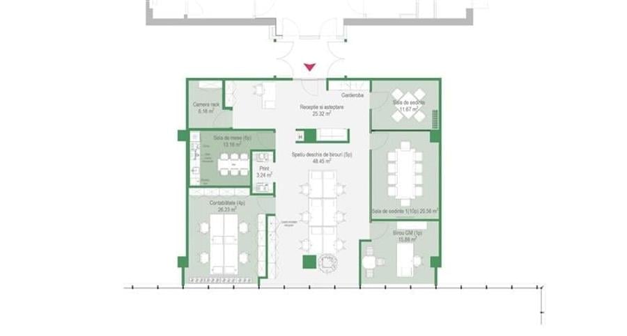 Spatii birouri de clasa A - Metrou Aurel Vlaicu - 186 mp - 5
