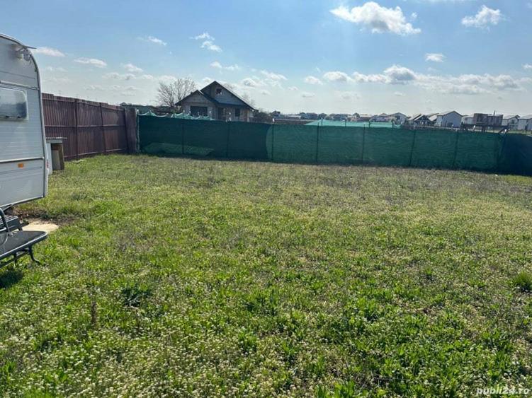 Inchiriez rulota +curte in comuna Berceni - 1