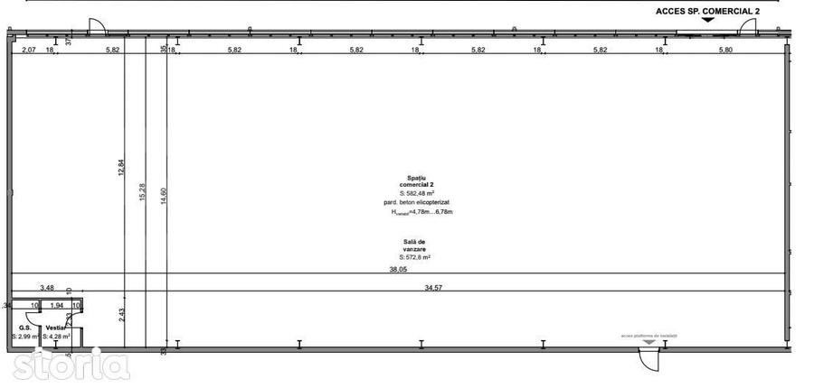 Spatiu comercial, 580 mp, zona Artema Shopping City - 5