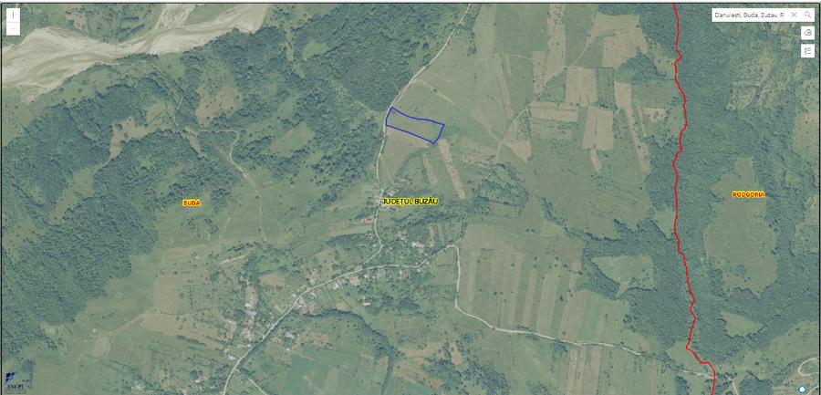 Vănd Teren Extravilan Dănulești, Jud. Buzău 9700 mp - 5