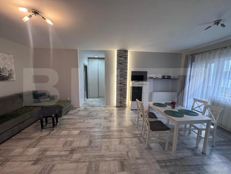 Apartament cu 2 camere semidecomandat, mobilat în Florești