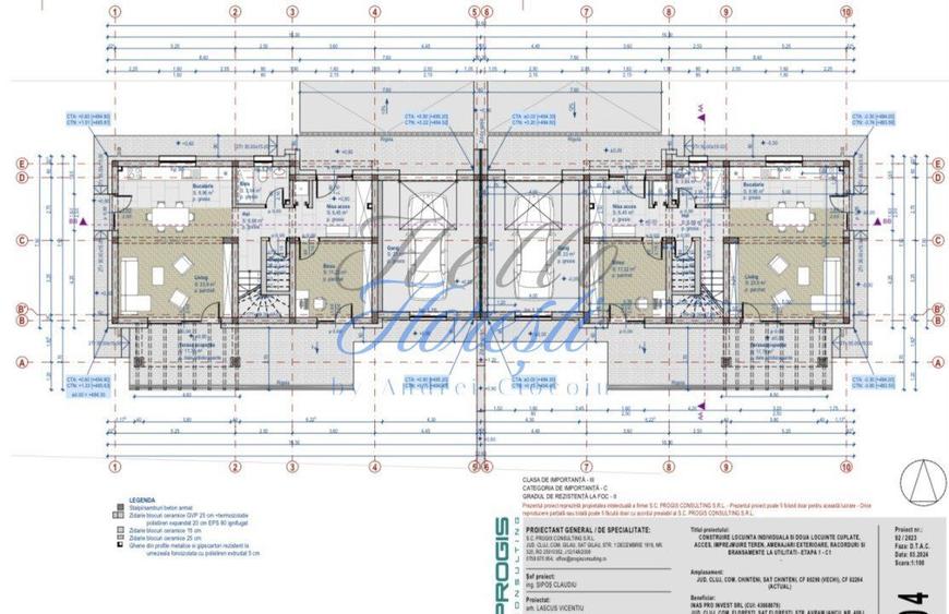 Duplex semifinisat 146 mp utili | garaj | Chinteni - 3