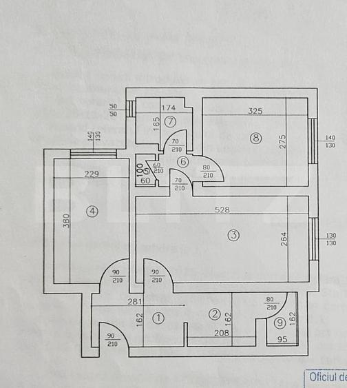 Apartament 3 Camere, etaj Intermediar,  Zona: Podu Ros (Tesatura) - 2