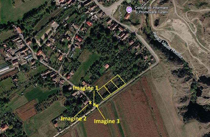 Teren Construcții intravilan de 767 mp, în Tureni