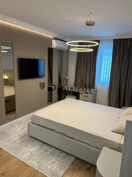 Apartament cu 2 camere semidecomandat, mobilat în Pipera