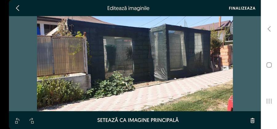 Inchiriez casa neterminata de 75m2 pe teren de 130m2 pe dn39 loc.2 mai - 4