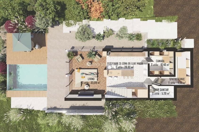 Teren de vanzare cu autorizatie de construire- locuinta unifamiliala - 3