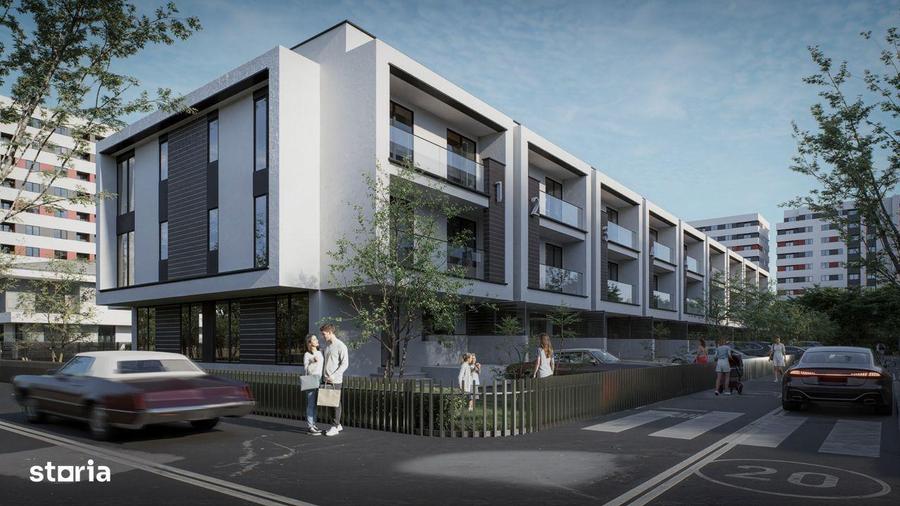 Vile P+2E | Curte proprie | 2 Parcari | Direct Dezvoltator | Chiajna - 1