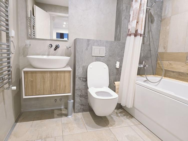 Chirie apartament cu 3 camere in bloc nou cu 2 bai si loc de parcare zona Coresi - 9