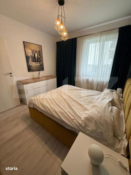 Apartament 2 camere, lux, decomandat, zona Noua, bloc nou, etaj 1, lif - 5