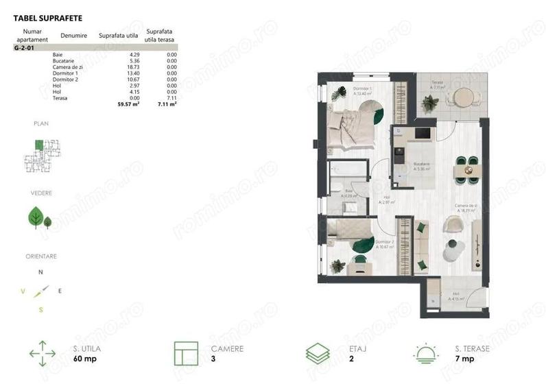 De vanzare apartament in zona de Nord - Comision 0% - 5