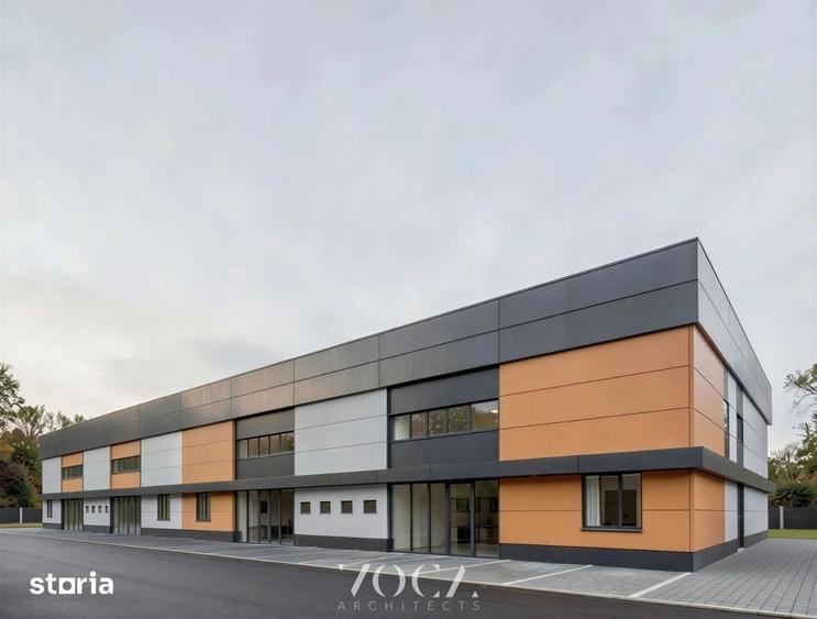 DE VANZARE Proiect Autorizat Hala Industriala cu Birouri - 1