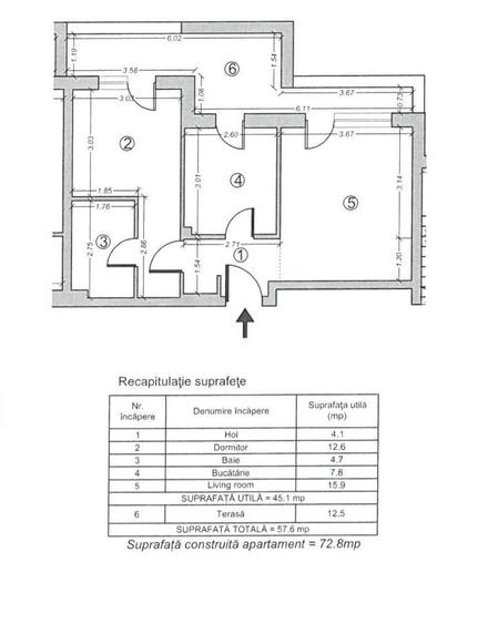 Apartament 2 camere de vanzare Pipera | mobilat | Parcare | H Pipera Lake - 17