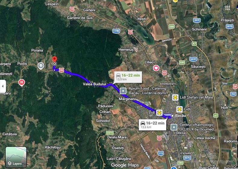 Teren intravilan 2800 mp, zona Luncani-Bacau - 1