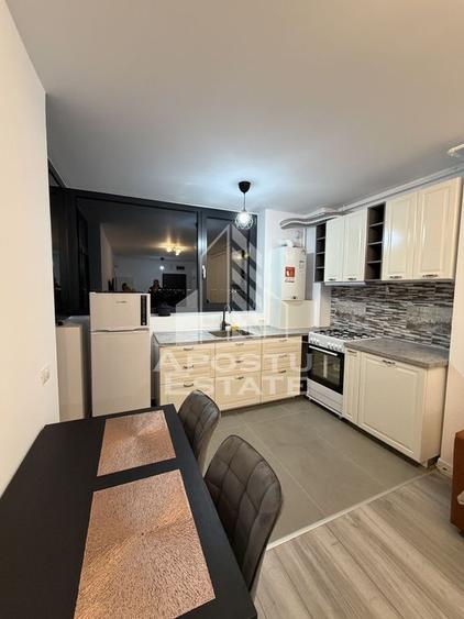 Apartament cu 2 camere semidecomandat în Torontalului