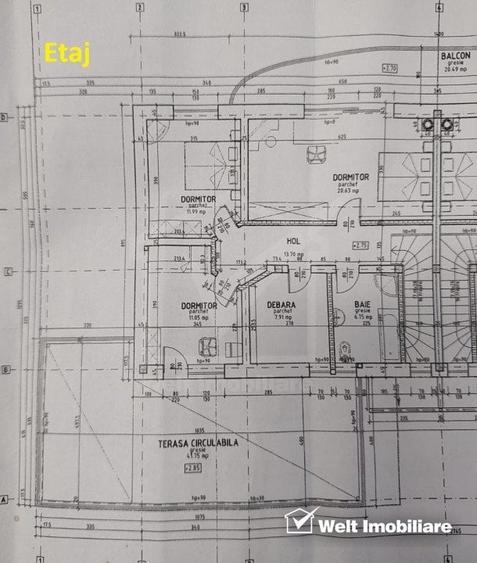 Casa cuplata cu doua unitati locative, Tauti, D+P+1+Pod, SU 255 mp, teren 400 mp - 2
