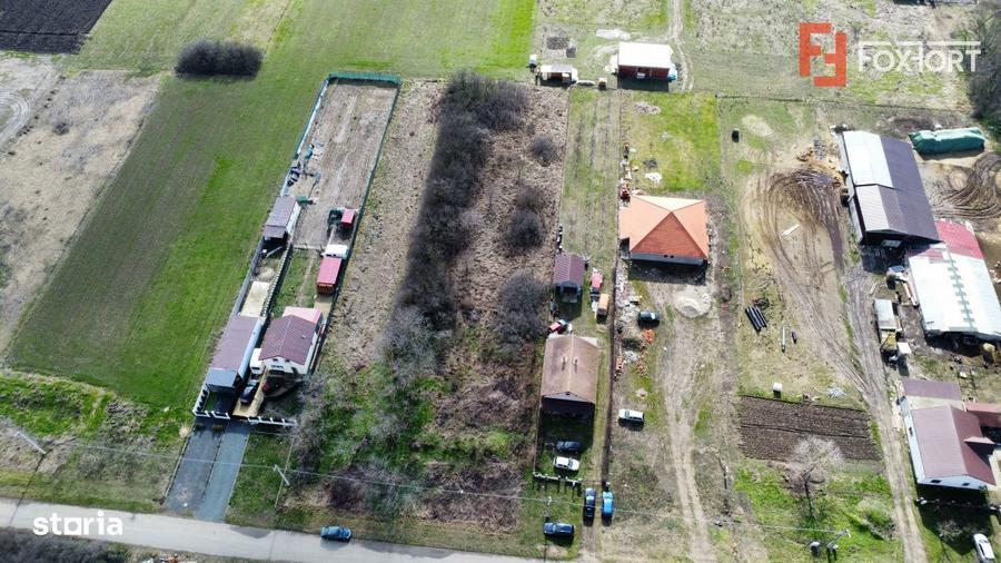 Teren intravilan de 1952 mp cu utilitati - zona Parta - 6