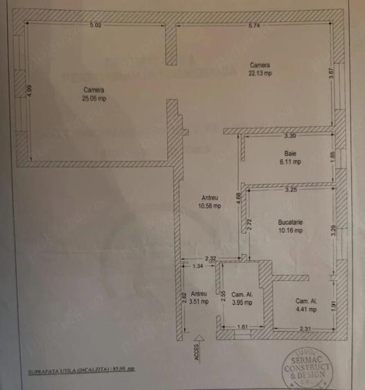 Spațiu comercial, de 86 mp, în Sinaia