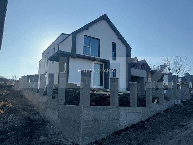 Casa individuala, 4 camere,136mp, teren 700mp, garaj 21mp, intrare Chinteni Casa individuala, 4 camere,136mp, teren 700mp, garaj 21mp, intrare Chinteni