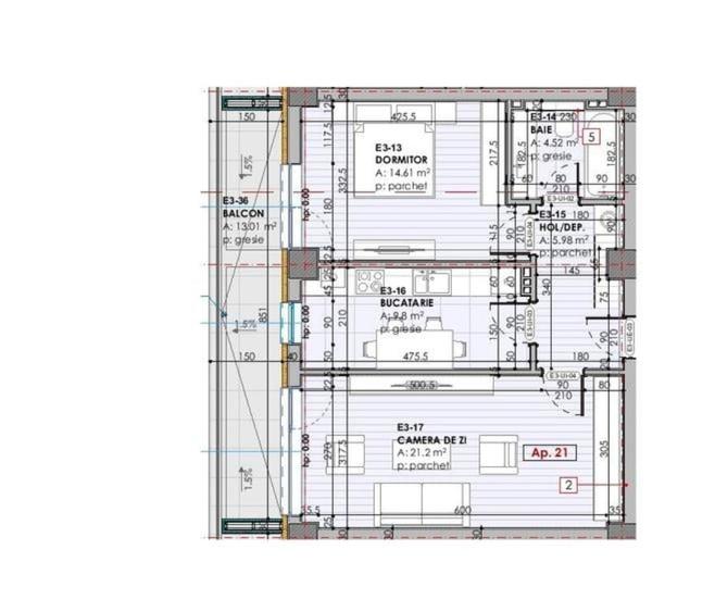 Apartamente de vanzare Iasi, INTABULAT zona Copou 2 camere decomandate - 9