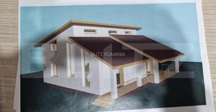 Teren 4000 mp,autorizatie de constructie Lechinta