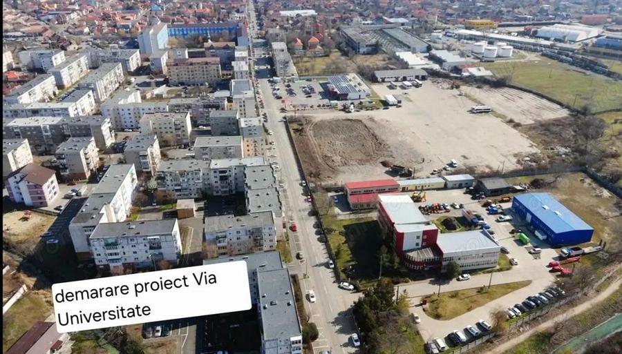 Apartament 2 camere Via Universitate Arad la presale - 1