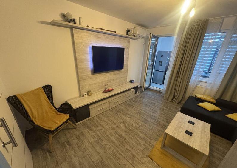 Studio transformat in 2 camere zona Mamaia Sat, Cube Res... - 2