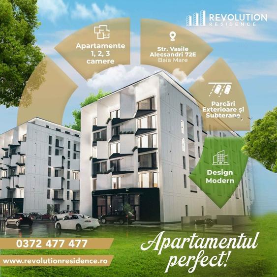 NEWApartamente 1, 2, si 3 camere - Vasile Alecsandri 72E, Baia Mare - 1