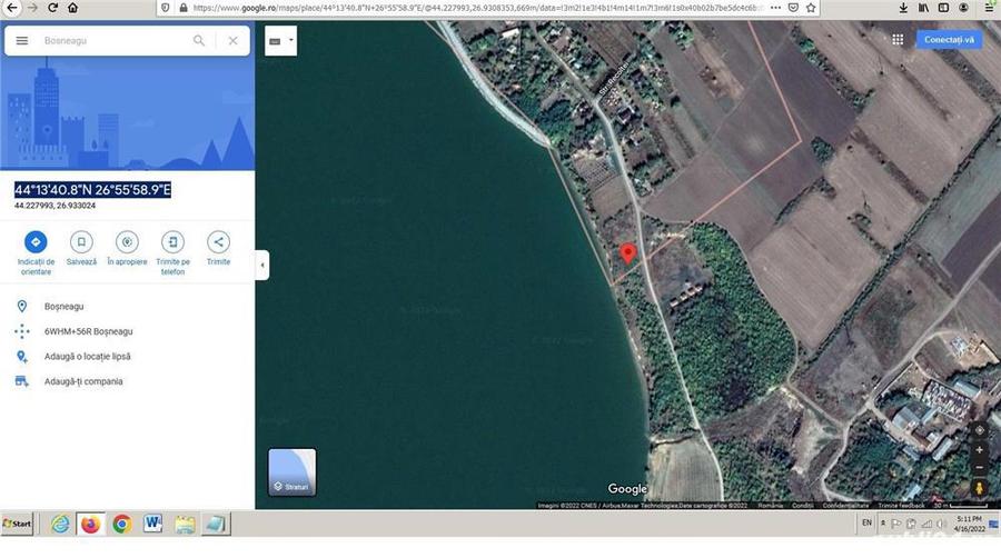 Teren pe malul Lacului Mostistea la 80 km de Bucuresti sau schimb variante Bucuresti- Ilfov - 5