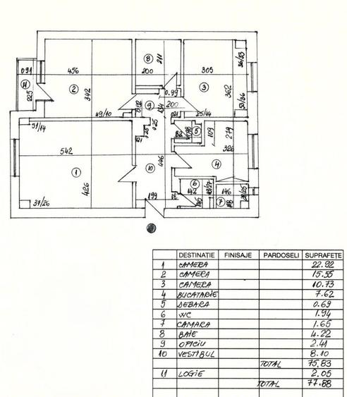 Apartament 3 camere decomandat - Octavian Goga / Unirii | Necesita Renovare - 8