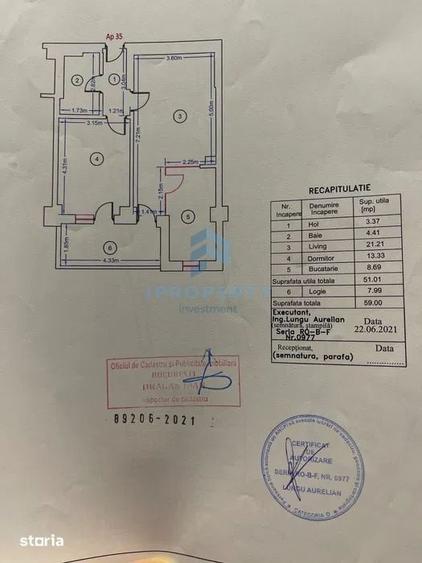 Apartament cu 2 camere în Nerva Traian