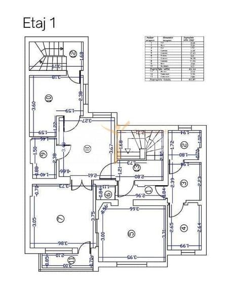 Casă cu 9 camere cu Teren 365 Mp în 13 Septembrie