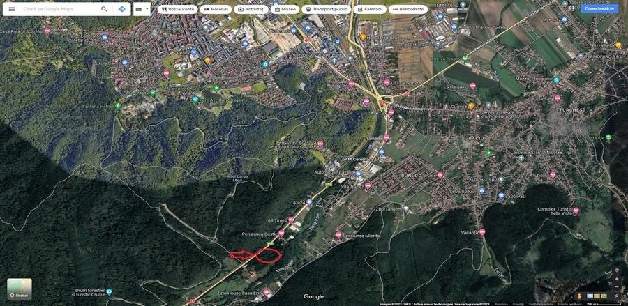 Teren Construcții intravilan de 44000 mp, în Timișu de Jos