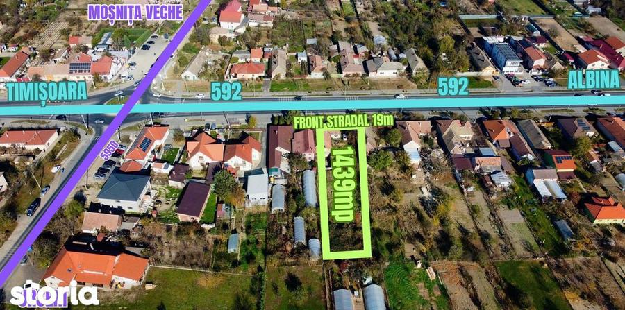 Parcela de vanzare - Strada Principala, Mo?ni?a Noua - 4