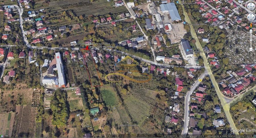 Teren Magura 2000 mp - intravilan -str. Intre Vii / Bacau - 3