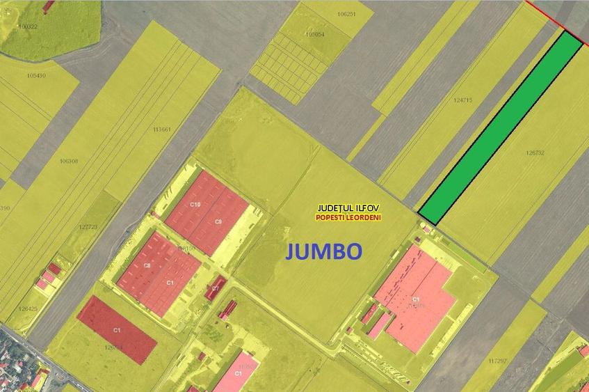 Teren industrial 4,5ha DN4 Popesti Leordeni loturi de 9.0... - 1