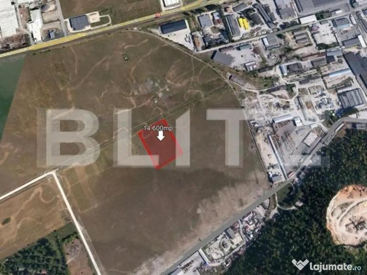 Teren de vanzare de 14600 mp in Bartolomeu, zona industriala - 1