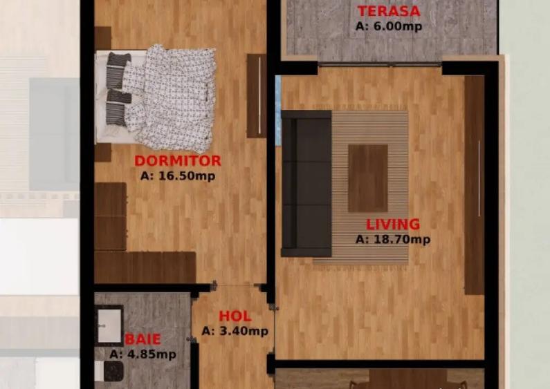 Garsoniere si Apartamente doua camere. Direct Dezvoltator. Tva Inclus! - 2