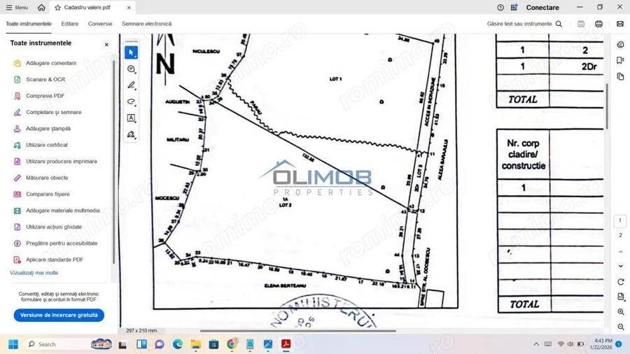 Valenii de Munte | 9123 mp | deschidere 45 - 7