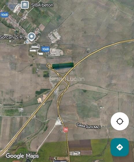 Vand teren langa Autostrada Sibiu