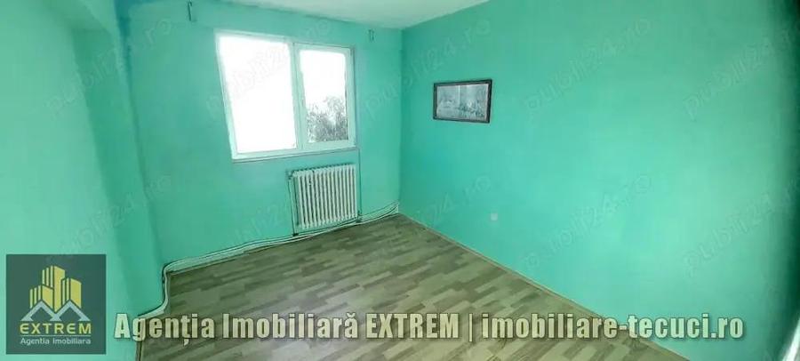 Apartament 3 camere, 75mp, etaj 4, foarte spa?ios, zona Cina din Tecuci - 8