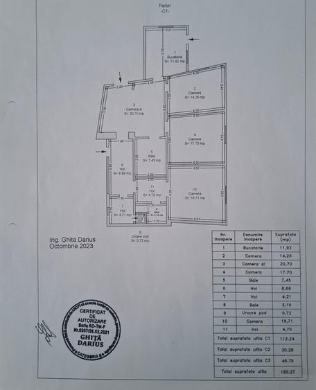 Ocazie!!!  Blascovici – Casa 8  camere - Proiect  2  Familii - 15