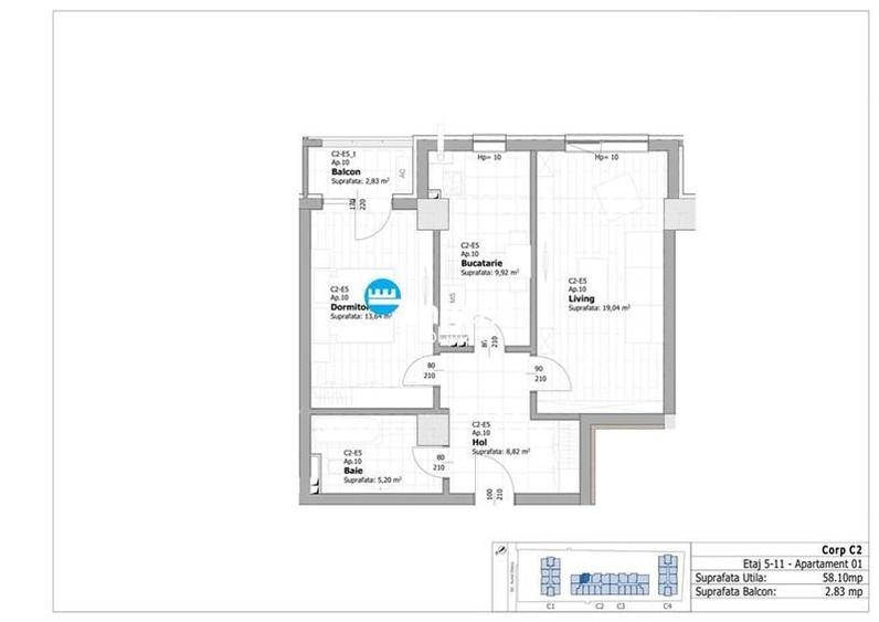 Apartamente noi zona Tatarasi 2 Baieti, 2 camere Clasic! - 10