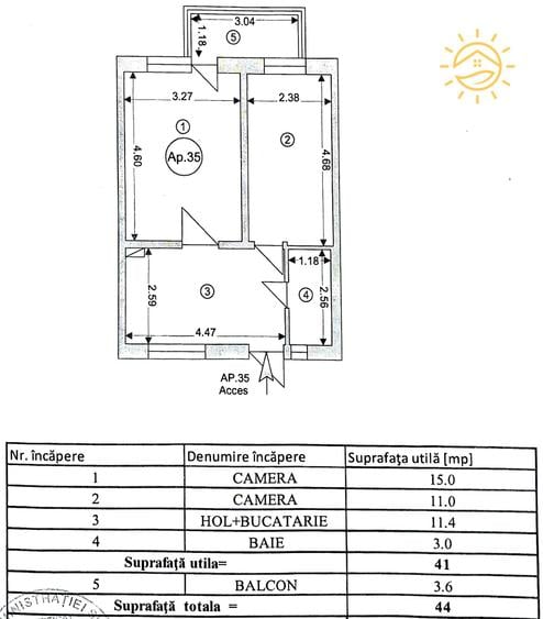 Centrul Civic la 5 min de mers pe jos AFI Brasov ap. 2 camere - 10