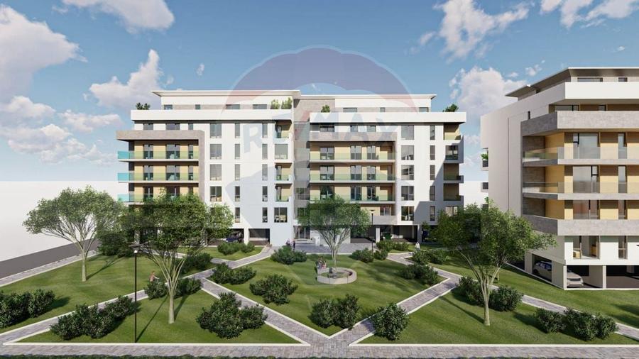 Investiție imobiliară-teren 8534 m² cu PUZ aprobat blocuri D+P+4+ER - 4