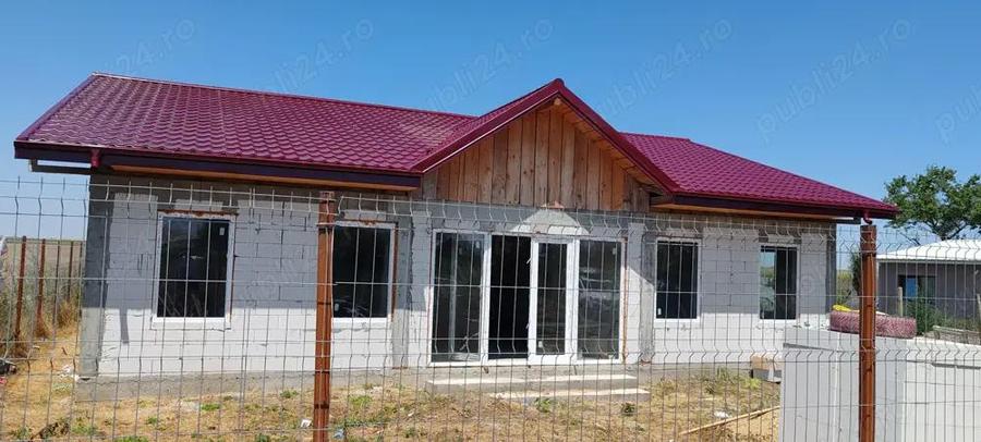 Vand casa la rosu Mosneni Comuna 23 August plus teren 1000 mp - 4