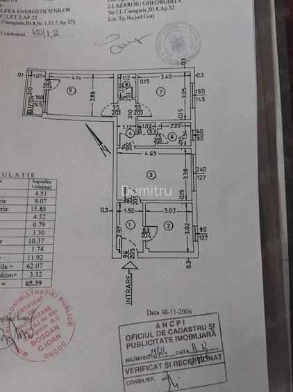 Apartament 3 camere, Targu-Jiu Energeticienilor