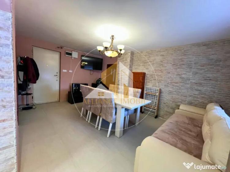 Apartament cu 2 camere semidecomandat, mobilat în Unirea