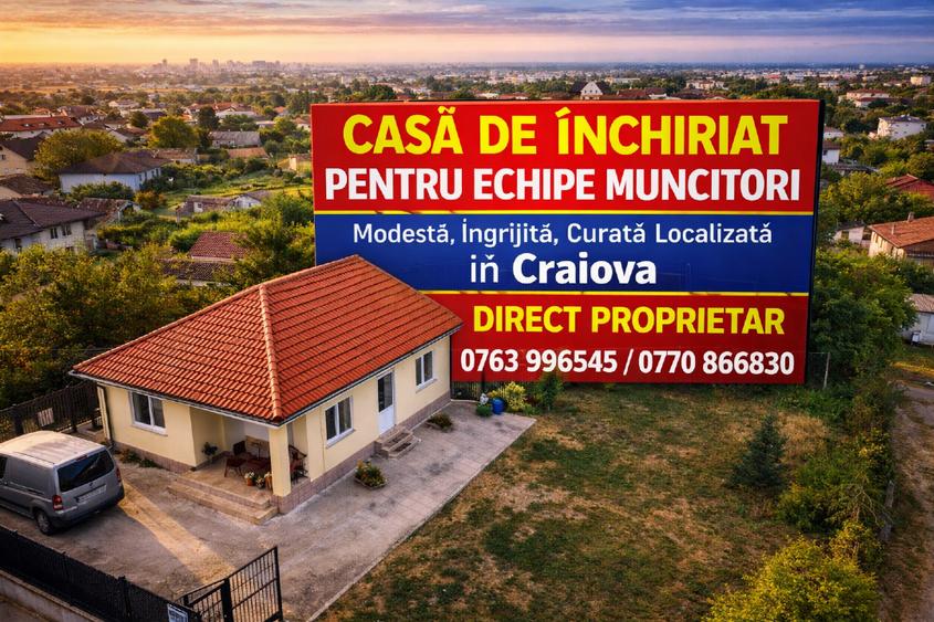 Casă cu 5 camere cu Teren 100 Mp în Romanești